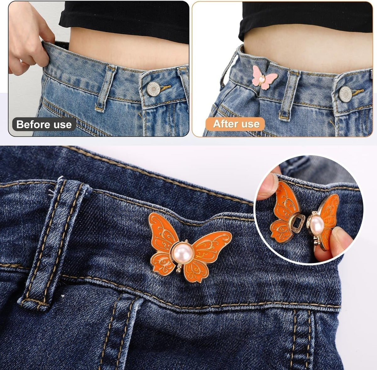 ButterflyHug – Easy Fit Waist Adjusters