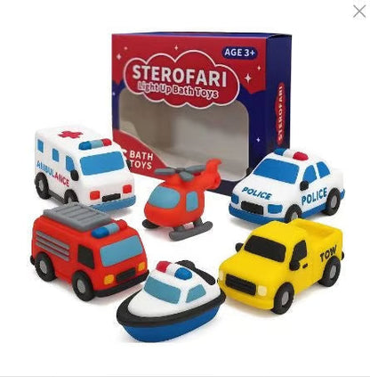 SplashRide – LED Light Up Bath Car Toy