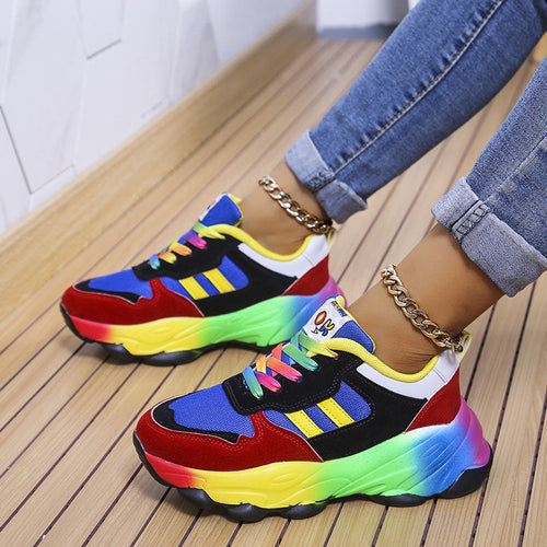 COLOURED ORTHOPEDIC SHOES