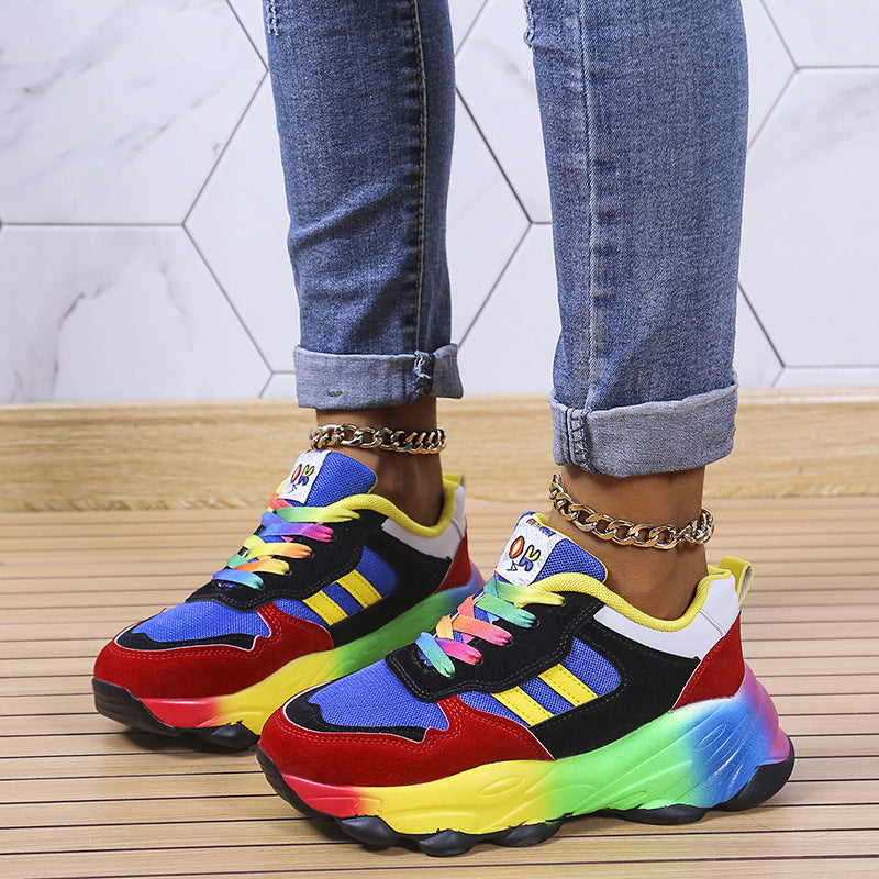 COLOURED ORTHOPEDIC SHOES