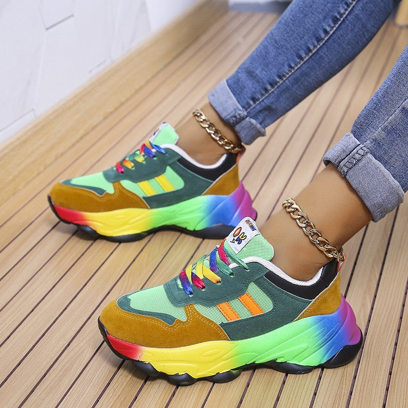 COLOURED ORTHOPEDIC SHOES