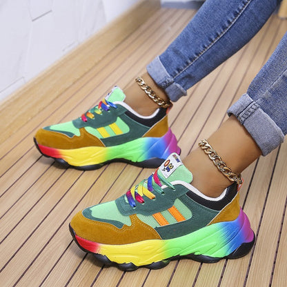 COLOURED ORTHOPEDIC SHOES
