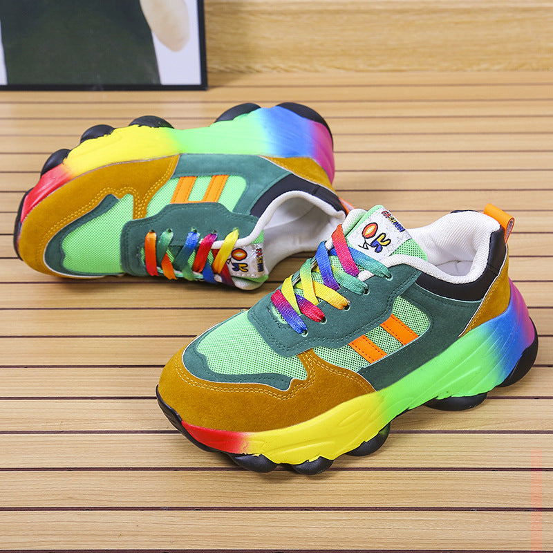 COLOURED ORTHOPEDIC SHOES