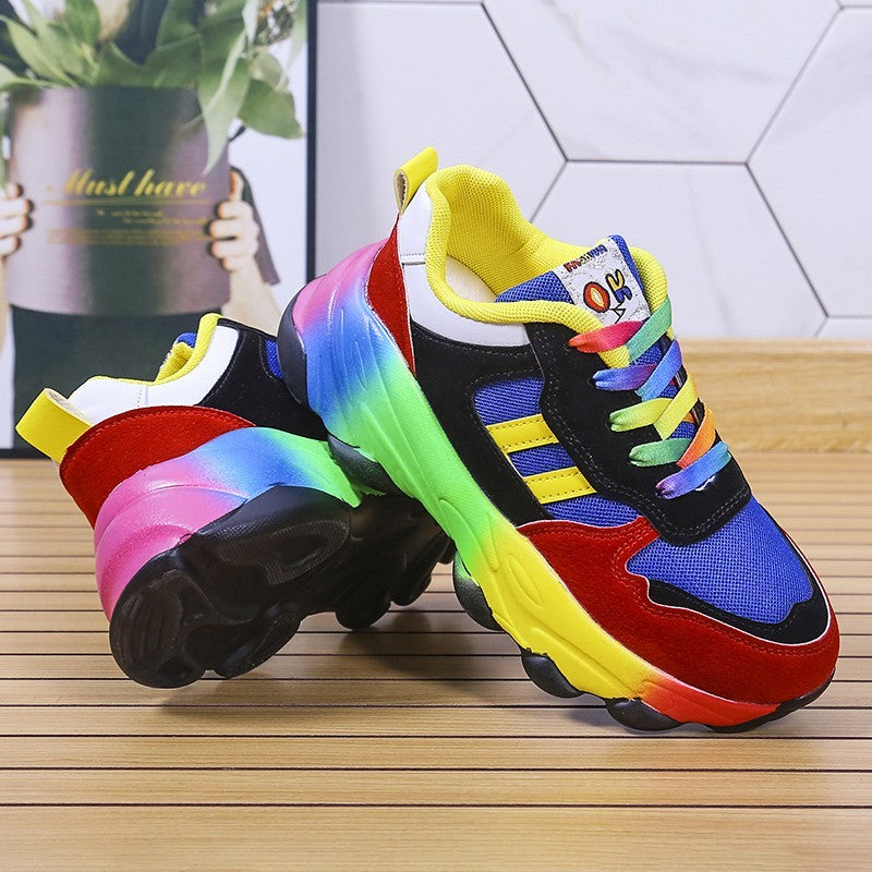 COLOURED ORTHOPEDIC SHOES