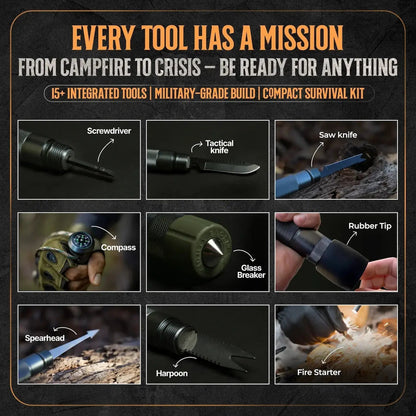ForgeX – Multi Use Outdoor Tactical Defense Stick