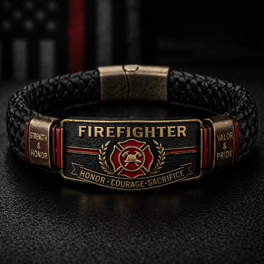 RedLineValor – Firefighter Pride Wristband