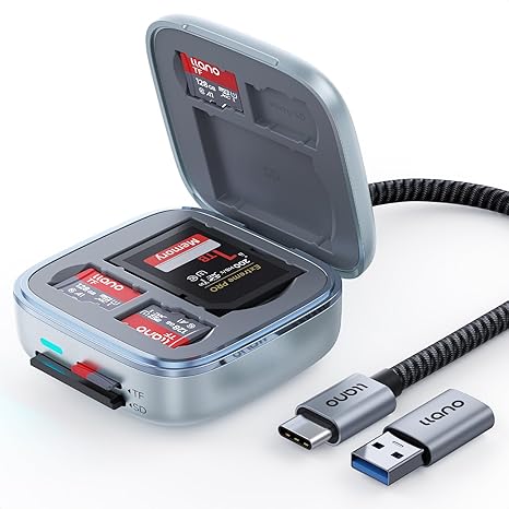 DataVault Pro - Portable Multifunctional Card Reader