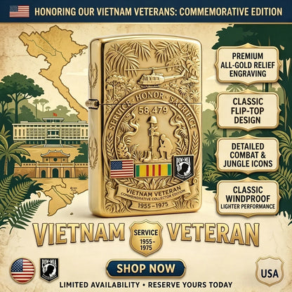 PatriotFire – Vietnam Veteran Tribute Limited Edition Lighter