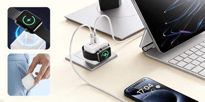 MagnaCharge – 3-in-1 Magnetic Wireless Fast Charger