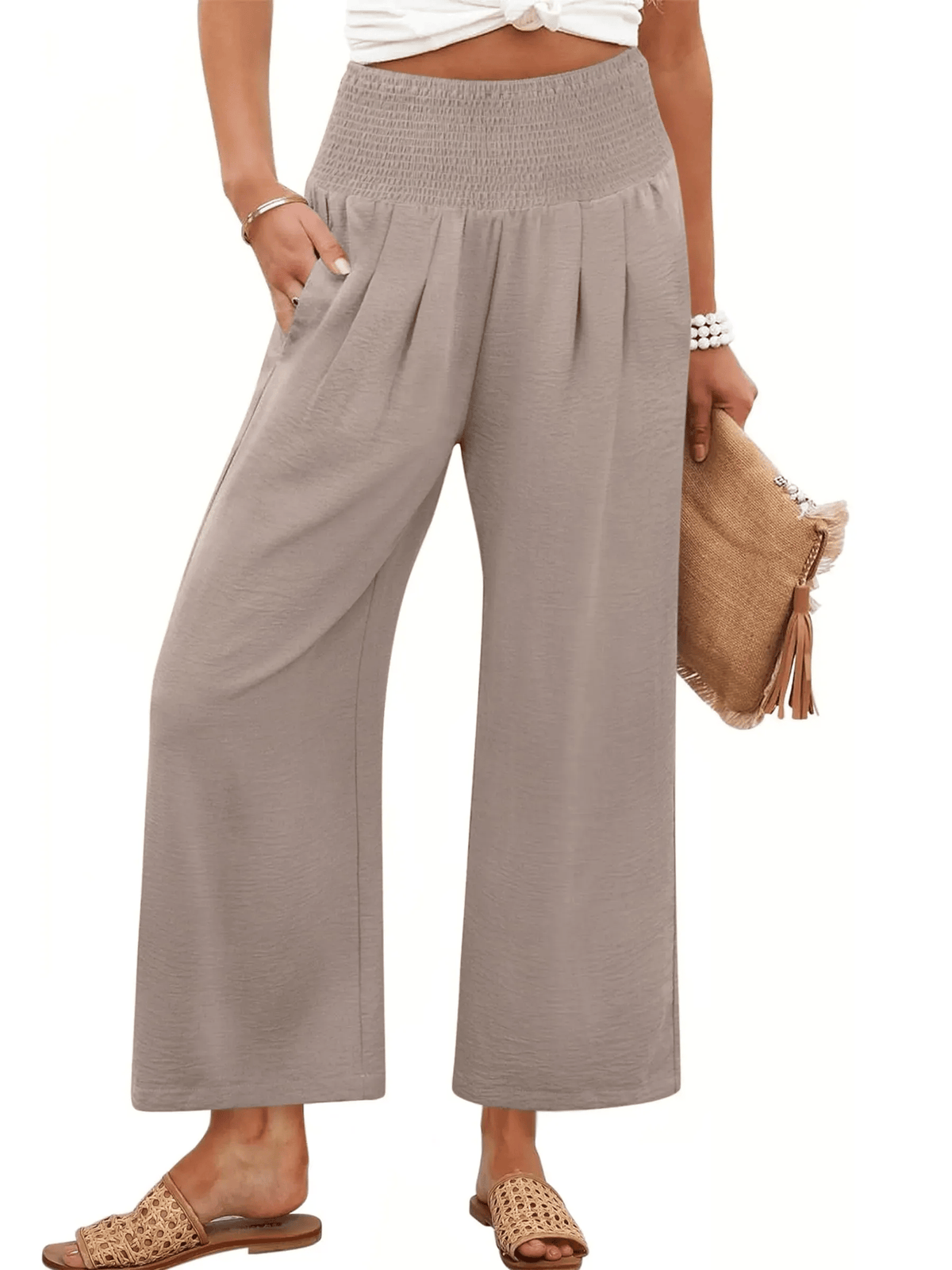 FreeFlow – Lightweight Wide Leg Trousers