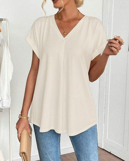 UrbanStitch V – Patchwork Casual Tee