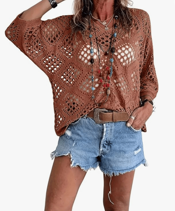 LunaCrochet – Summer Bohemian Top