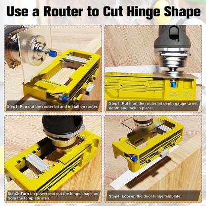 DoorFit ProJig – Hinge Installation Template