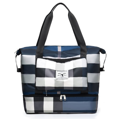 FlexCarry – Foldable Dry/Wet Separation Travel Fitness Bag