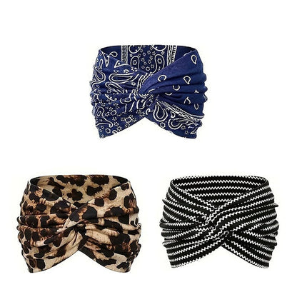 BohoFlex Headband – Cross Knot Style