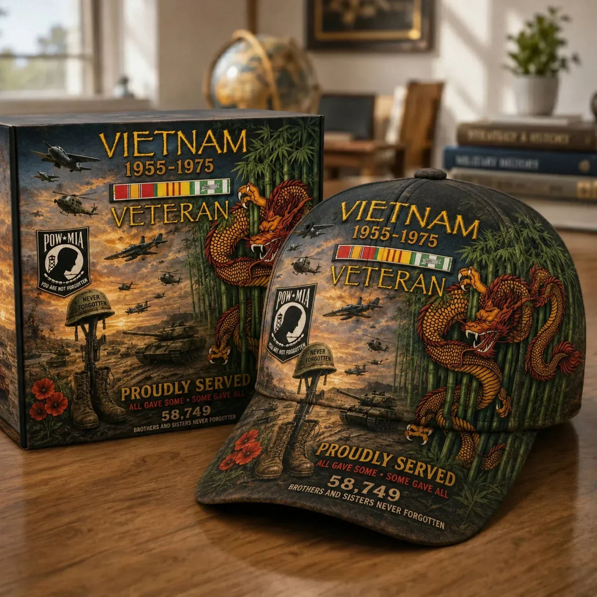 HonorLegacy – Vietnam Veteran 1955–1975 Memorial Cap