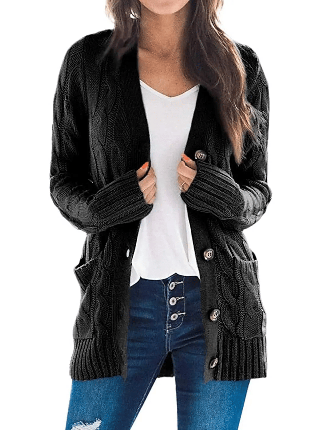 Velora – Chic Button Down Cardigan