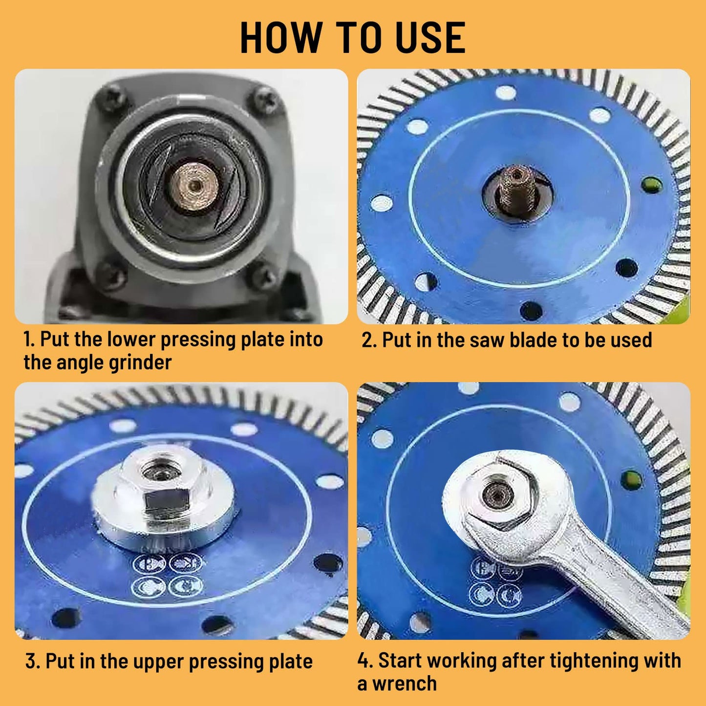 GripLock – Angle Grinder Nut Set