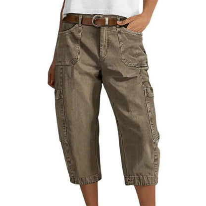 FlexWear – Stretchy Casual Cargo Capris