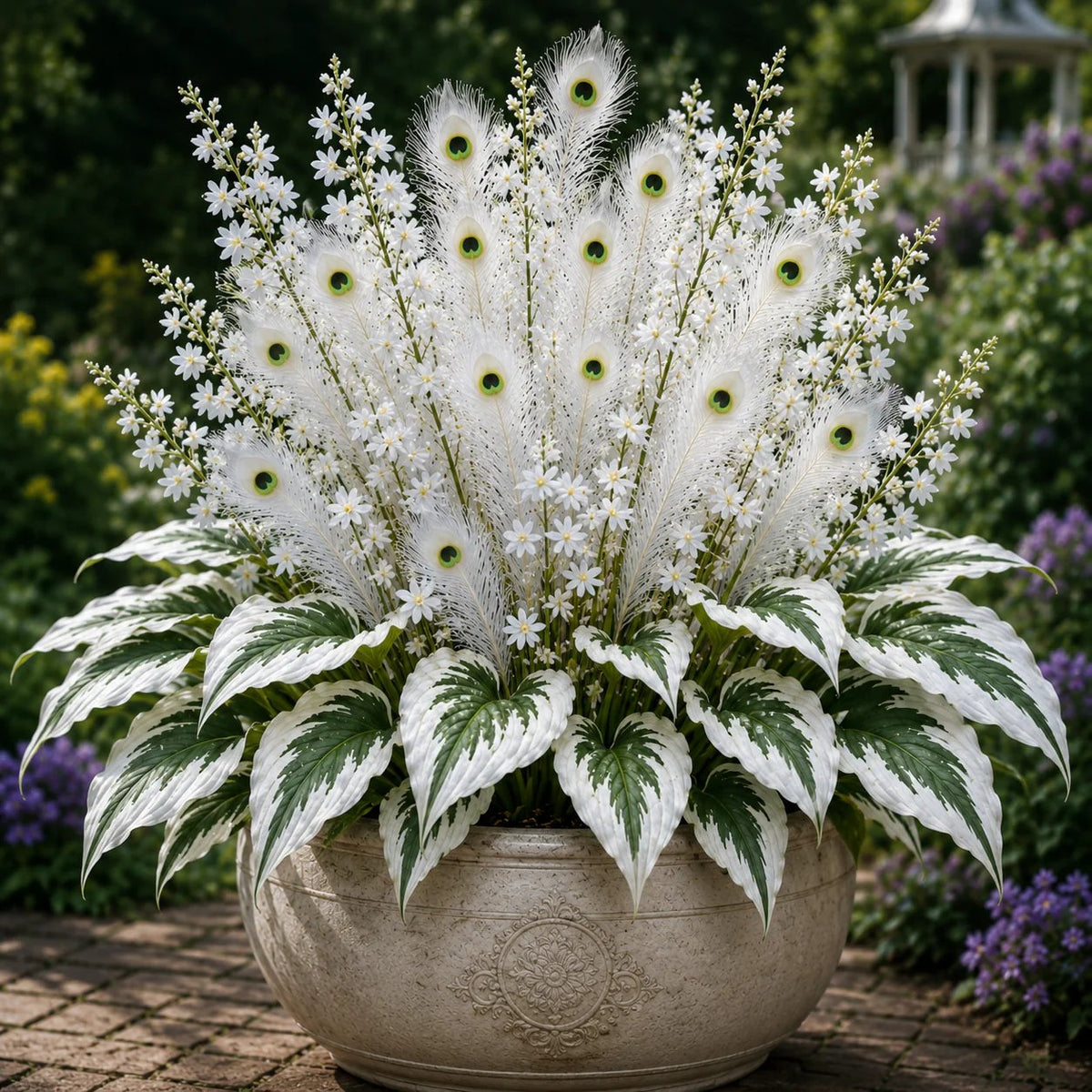 FlameFeather – Peacock Hosta Bulbs