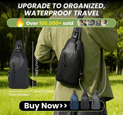TrailPack – Large Capacity Outdoor Crossbody Bag