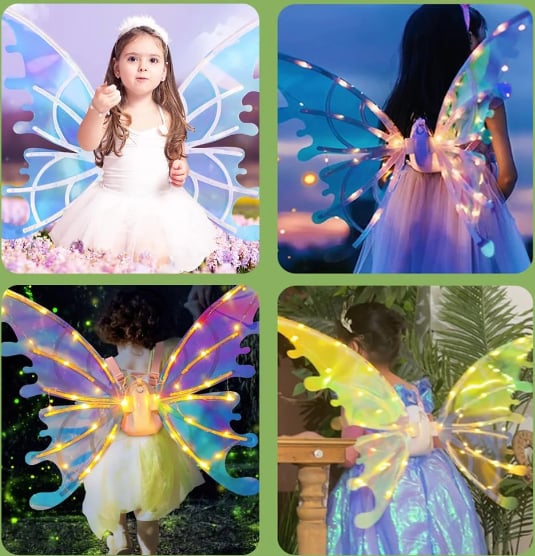 LumiFairy – Magical LED Glowing Wings