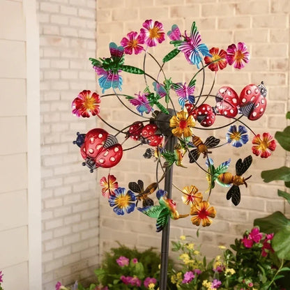 TwinkleBloom – Solar Flower Garden Décor