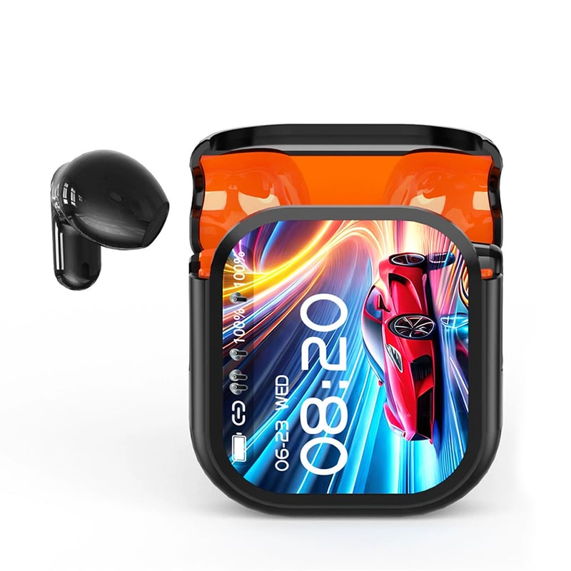 TranslaBeat – HD Screen AI Headphones Global Communication
