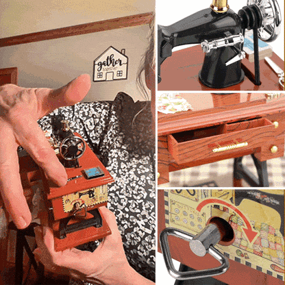 MemoirBox – Retro Sewing Machine Music Box