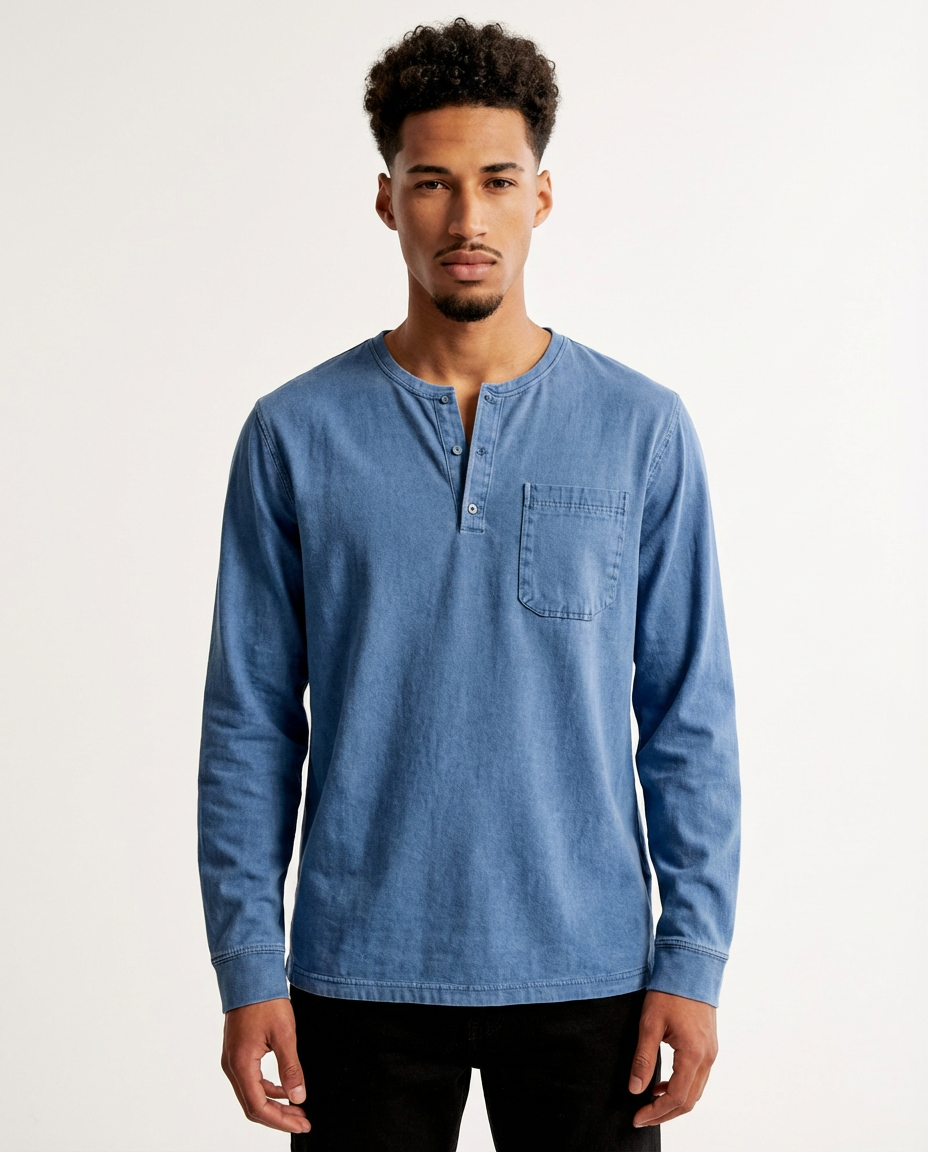 Theodore | Classic Vintage Long-Sleeve Shirt