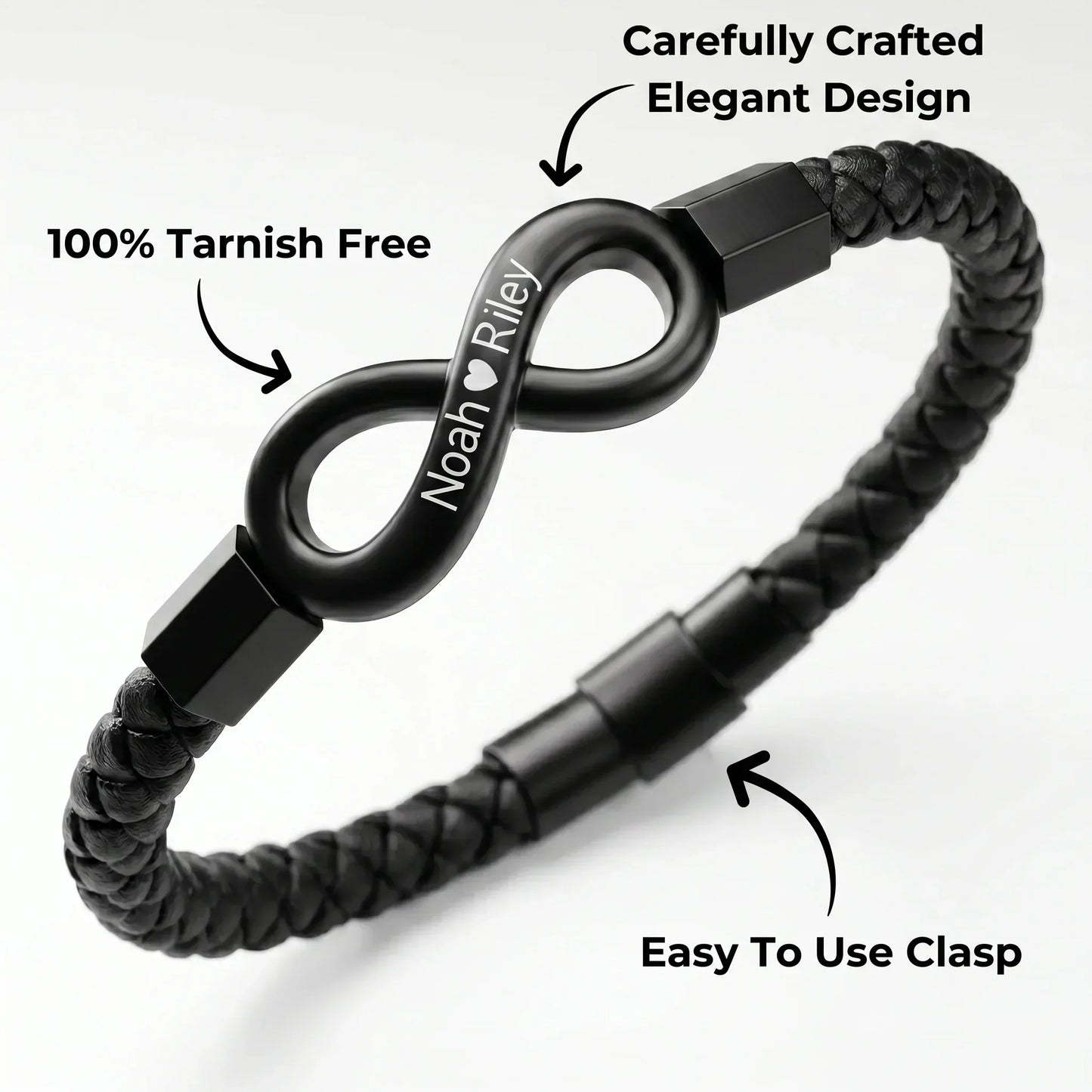 LoveBond – Personalized Couple Projection Bracelet