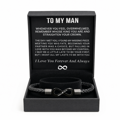 LoveBond – Personalized Couple Projection Bracelet