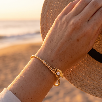 Customizable Family Guardian Bracelet with Names - Engrave Your Family's Name