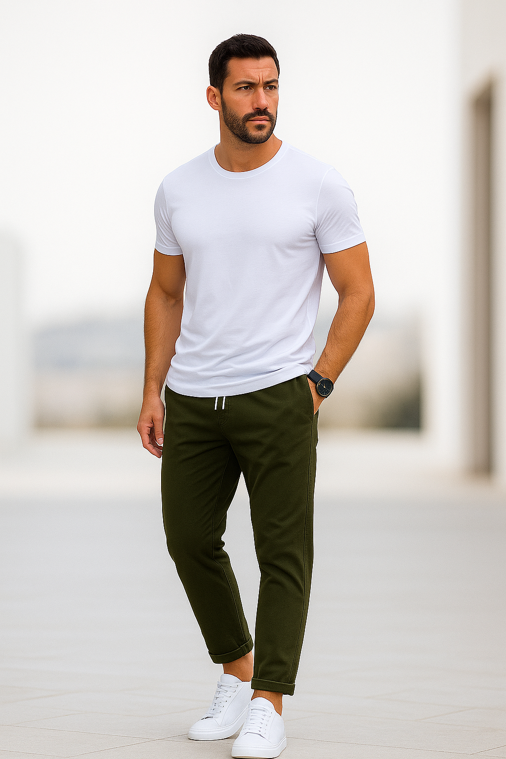 Slim-Fit Casual Pants for Modern Men – Jonas