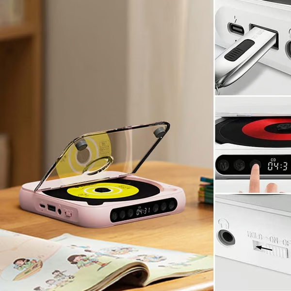 SoundCarry – Portable Bluetooth CD Player