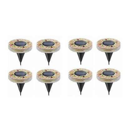 NightMosaic – Waterproof Solar Pathway Lights