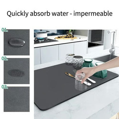 NoSpill – Kitchen Drain Drying Pad