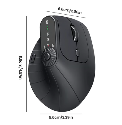 FlexiClick – Triple Connection Wireless Mouse