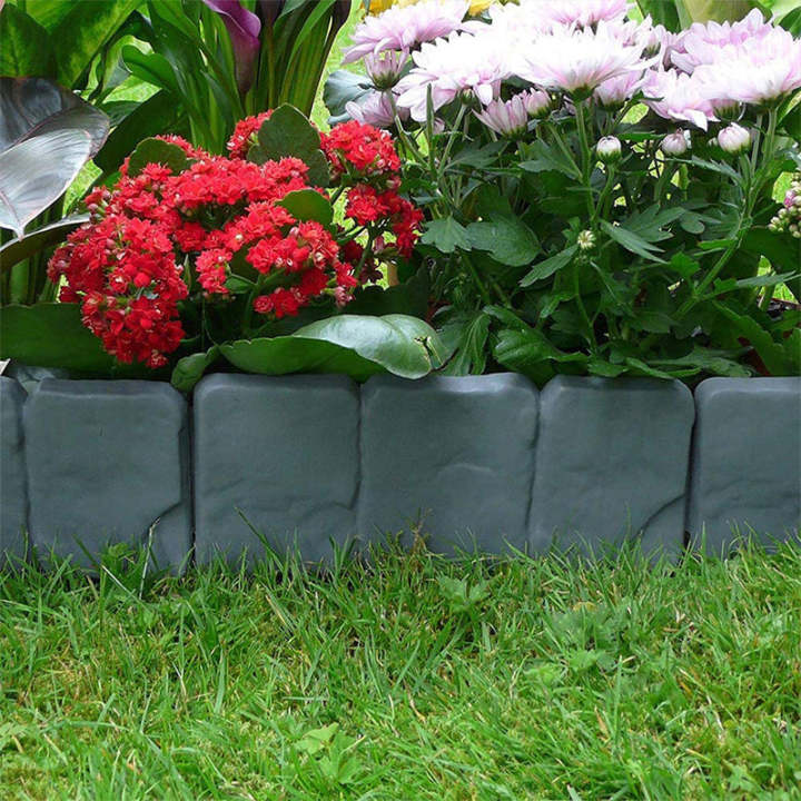 StoneFlex – Imitation Stone Garden Fence Border