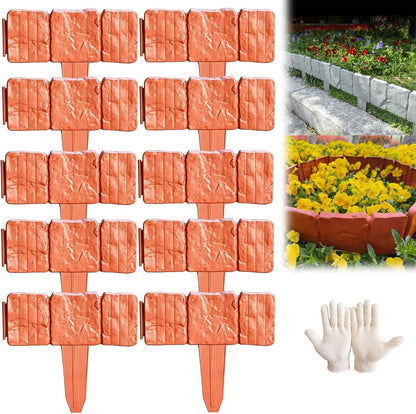StoneFlex – Imitation Stone Garden Fence Border