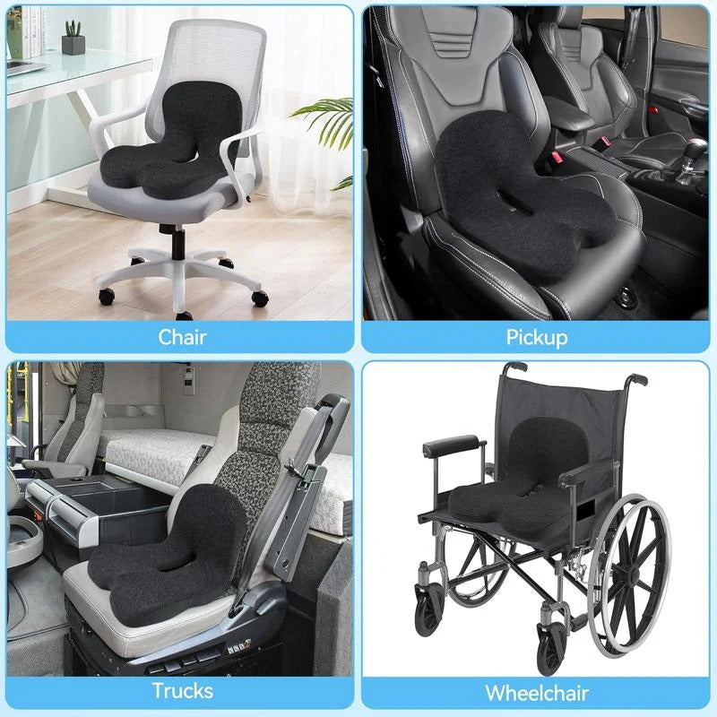 ComfyGrip – Non Slip Memory Foam Support Seat