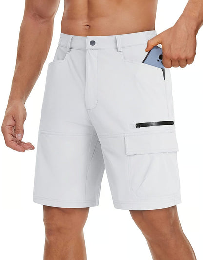 RuggedFlex – Multi-Pocket Cargo Shorts
