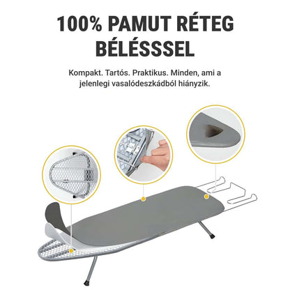 QuickIron - Portable Ironing Board for Apartments & Travel