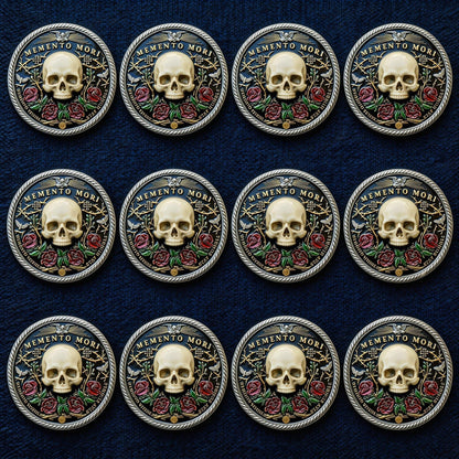 Final Truth – Memento Mori Art Coin