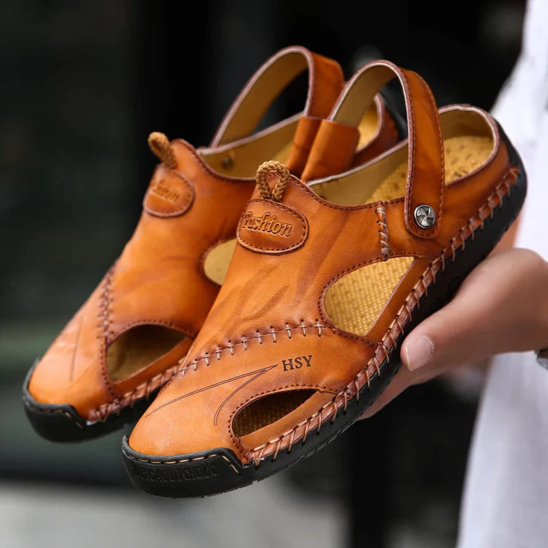 Orthopedic Leather Sandals