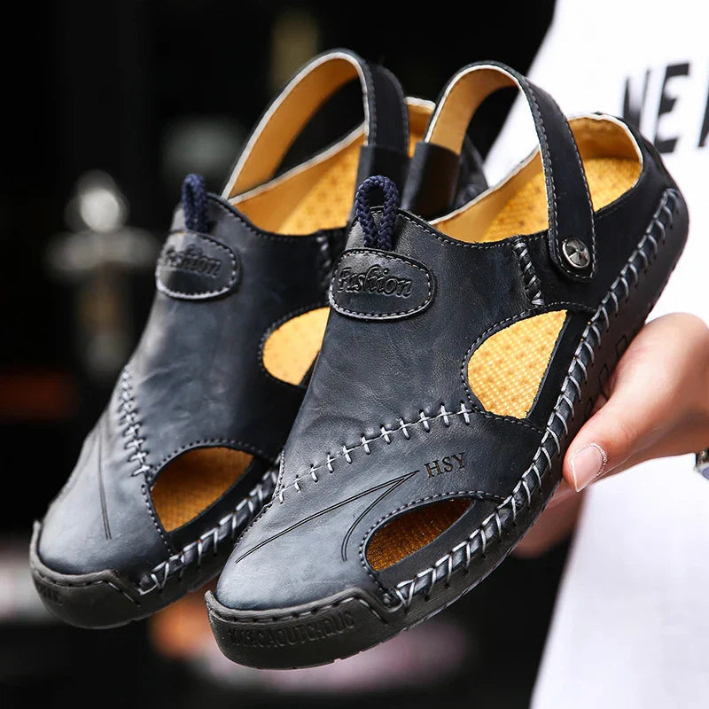 Orthopedic Leather Sandals