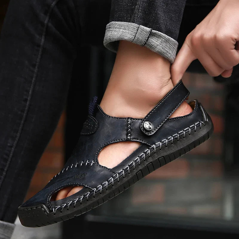 Orthopedic Leather Sandals