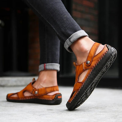 Orthopedic Leather Sandals