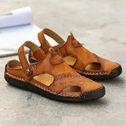 Orthopedic Leather Sandals