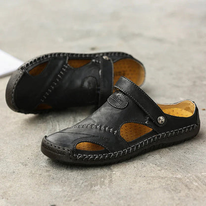 Orthopedic Leather Sandals